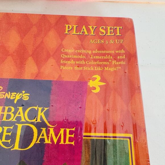 Disney The Hunchback Of Notre Dame Colorforms Play Set No 798 - Picture 7 of 8